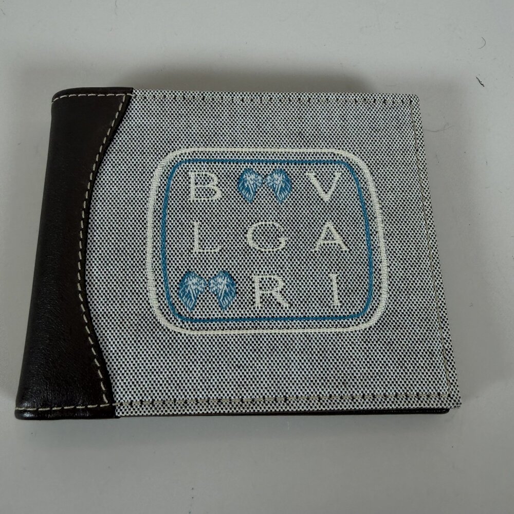 BVLGARI Logomania Bifold Wallet